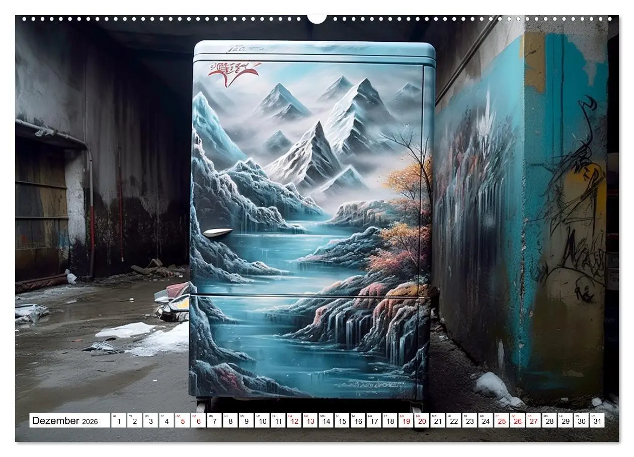 Bild: 9783457496213 | Street Art Graffiti (Wandkalender 2026 DIN A2 quer), CALVENDO...