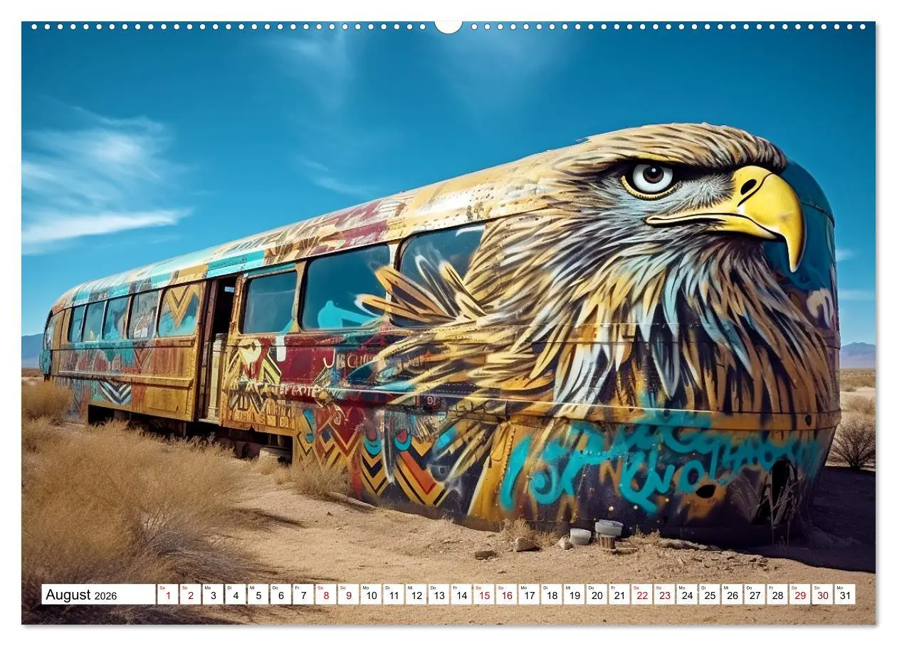 Bild: 9783457496213 | Street Art Graffiti (Wandkalender 2026 DIN A2 quer), CALVENDO...
