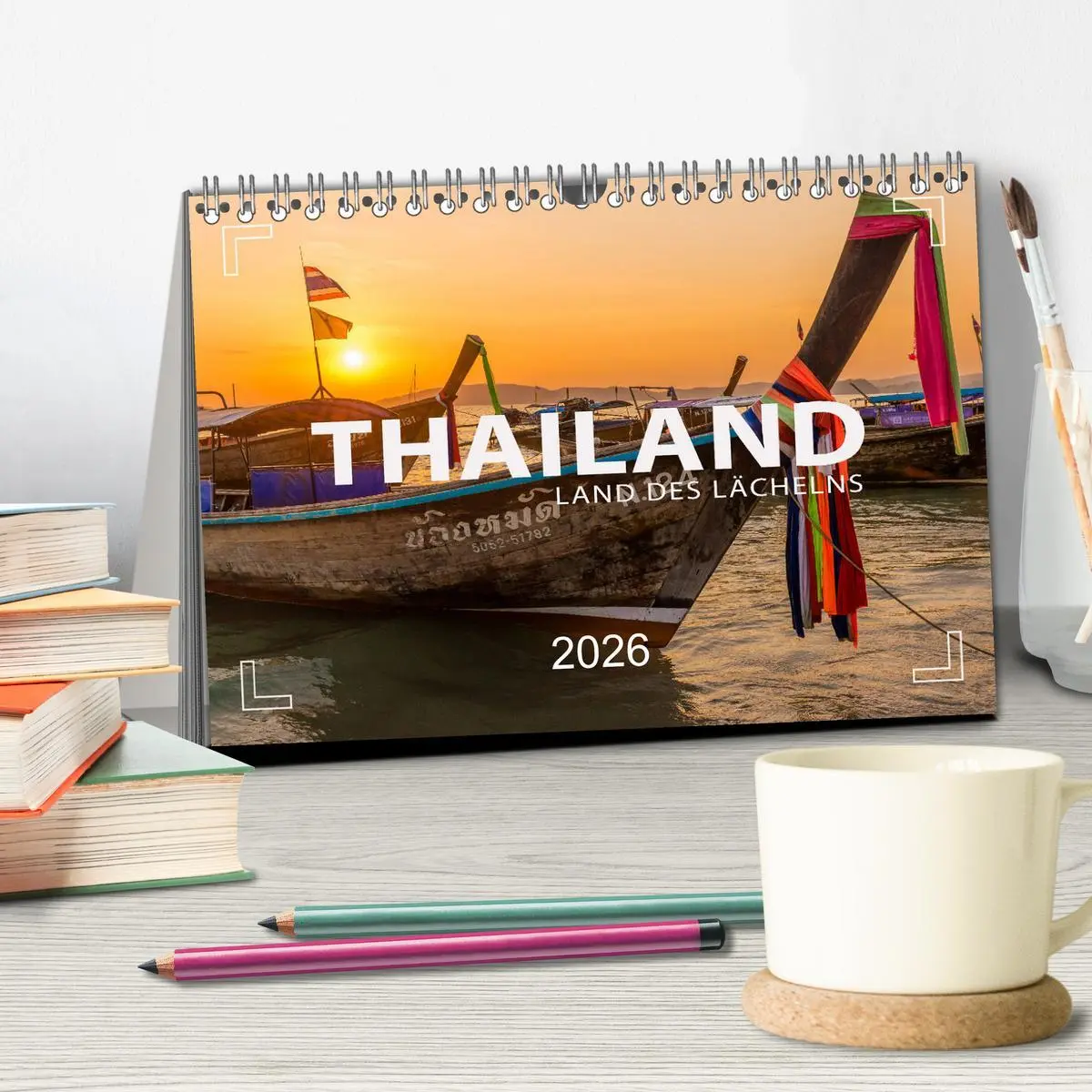 Bild: 9783457636213 | THAILAND - Land des Lächelns (Tischkalender 2026 DIN A5 quer),...