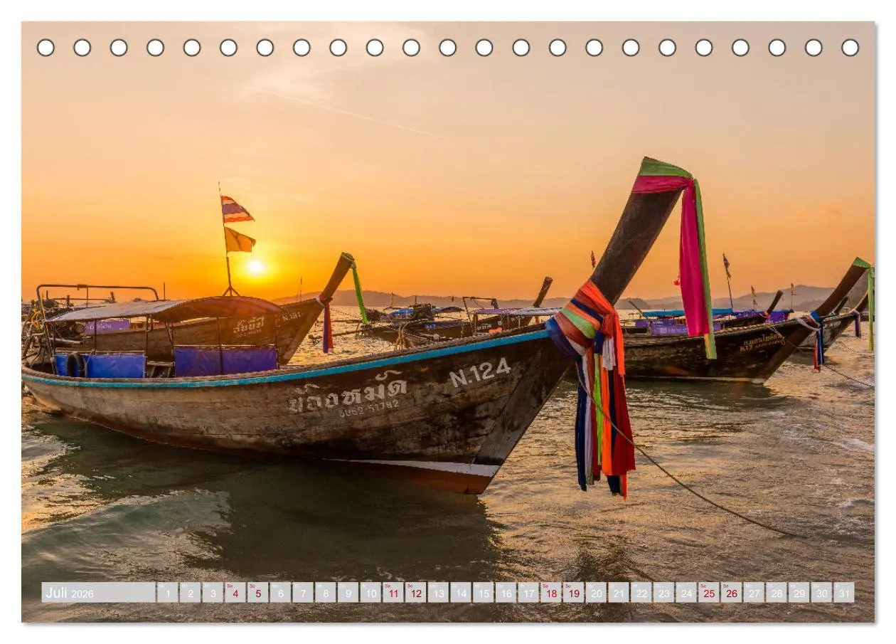 Bild: 9783457636213 | THAILAND - Land des Lächelns (Tischkalender 2026 DIN A5 quer),...