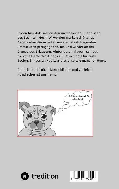 Rückseite: 9783347736313 | Mein Amt - ein Irrenhaus | Mario Temmler | Taschenbuch | 212 S. | 2022