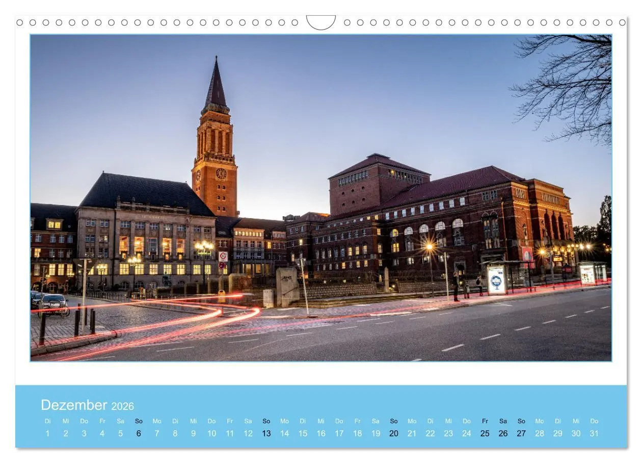 Bild: 9783457626313 | Kiel: Maritime Impressionen (Wandkalender 2026 DIN A3 quer),...