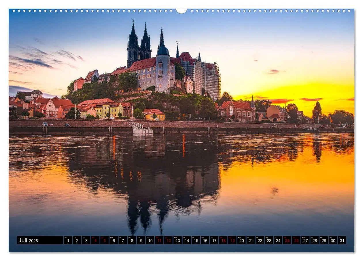 Bild: 9783457866313 | Meißen Impressionen (Wandkalender 2026 DIN A2 quer), CALVENDO...