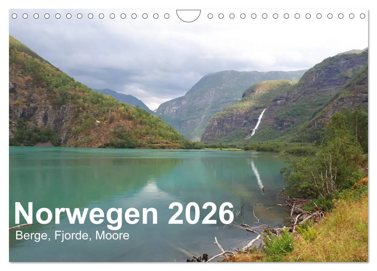 Cover: 9783457936313 | Norwegen 2026 - Berge, Fjorde, Moore (Wandkalender 2026 DIN A4...
