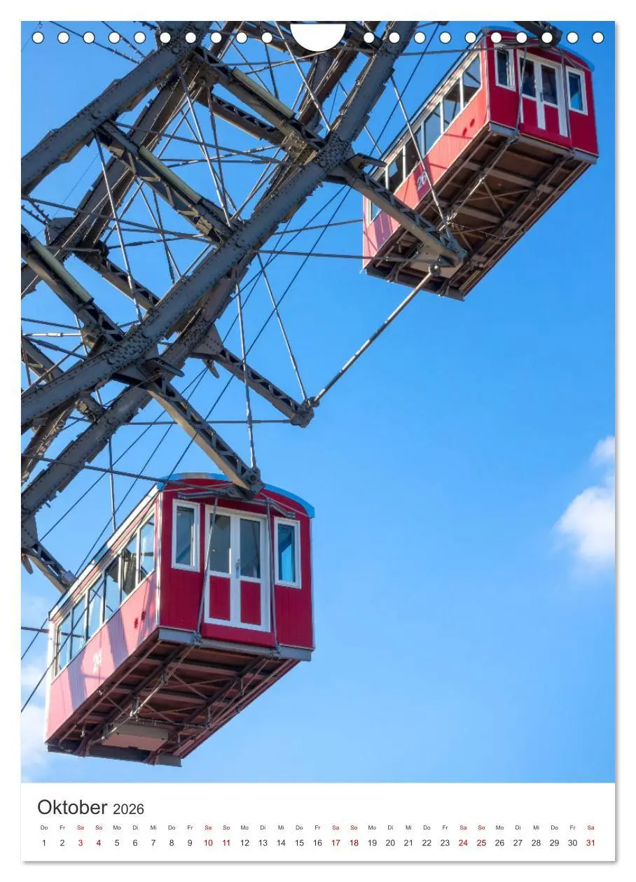 Bild: 9783516336313 | Ach du schönes Wien (Wandkalender 2026 DIN A4 hoch), CALVENDO...