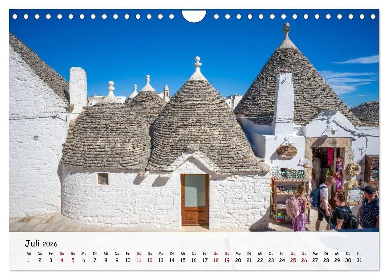 Bild: 9783516716313 | Italien - Tief im Süden (Wandkalender 2026 DIN A4 quer), CALVENDO...