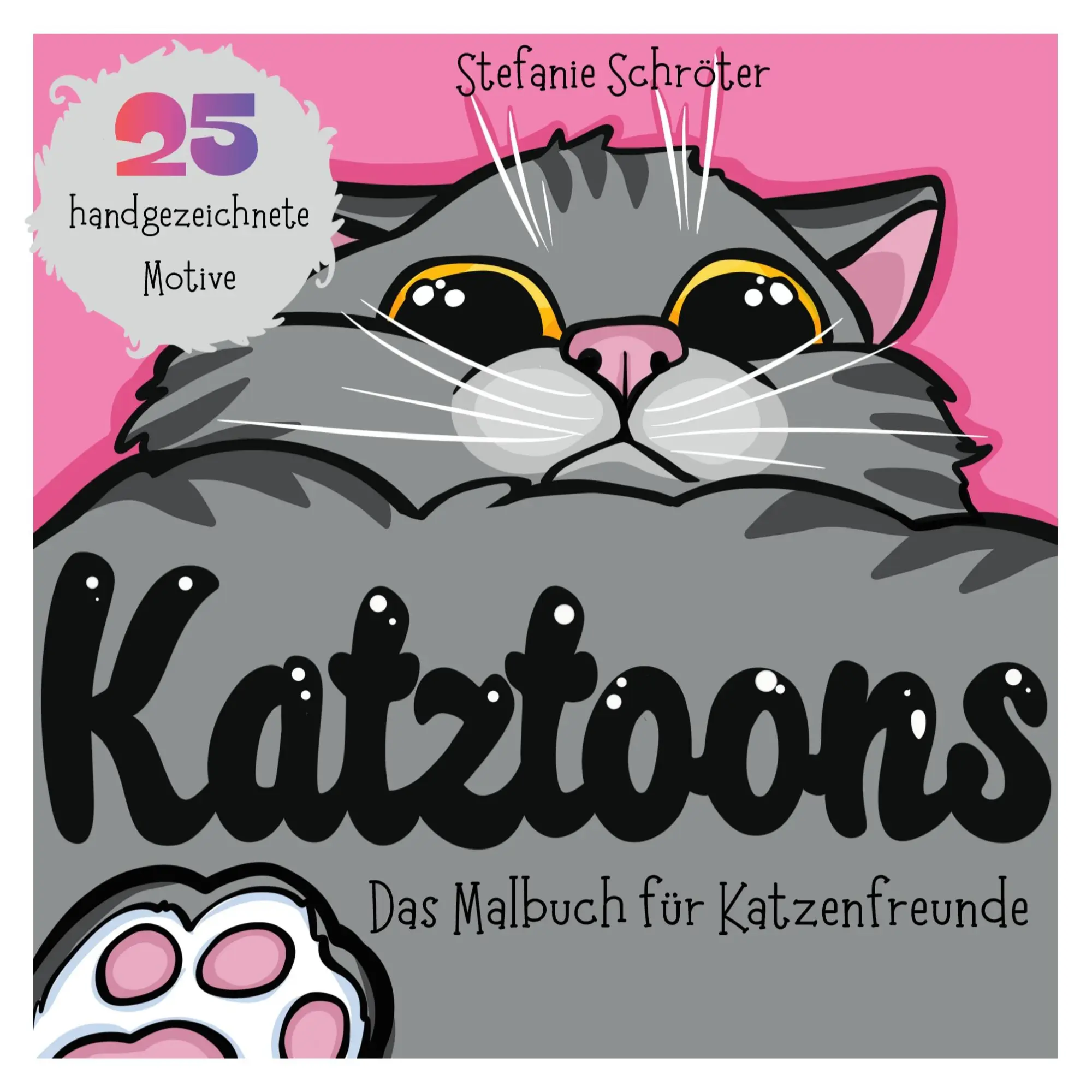 Cover: 9783695156313 | Katztoons | Das Malbuch für Katzenfreunde | Stefanie Schröter | Buch