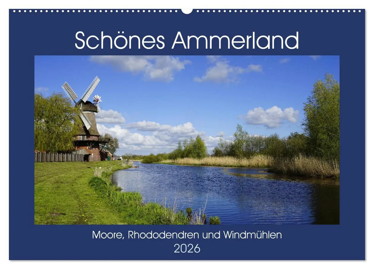 Cover: 9783457926413 | Schönes Ammerland (Wandkalender 2026 DIN A2 quer), CALVENDO...