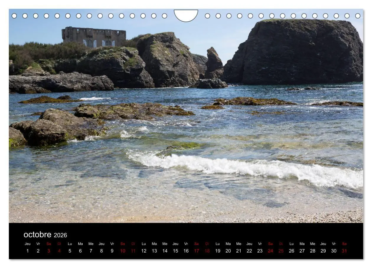 Bild: 9783516566413 | Belle-Île, la belle (Calendrier mural 2026 DIN A4 vertical),...