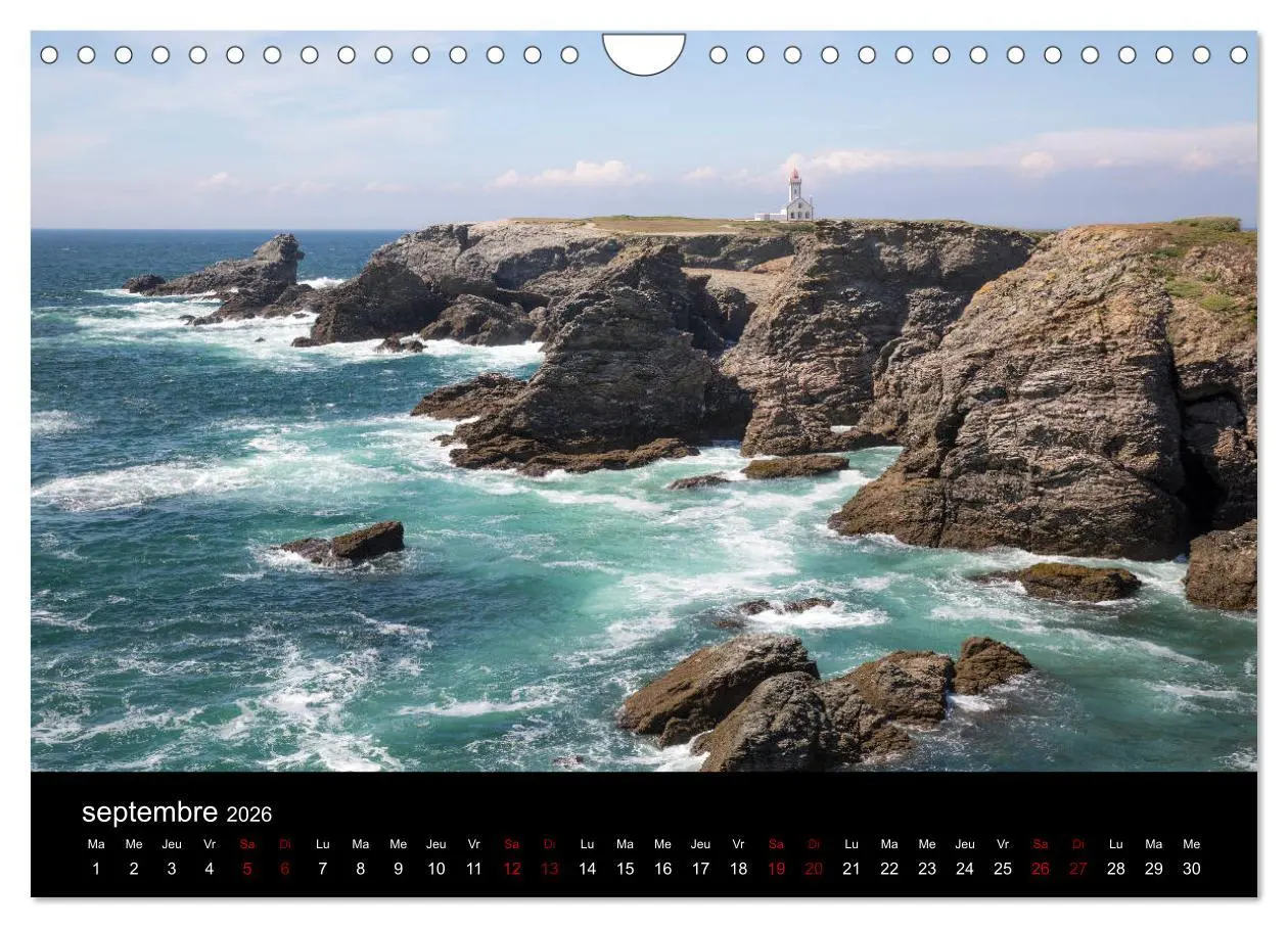 Bild: 9783516566413 | Belle-Île, la belle (Calendrier mural 2026 DIN A4 vertical),...