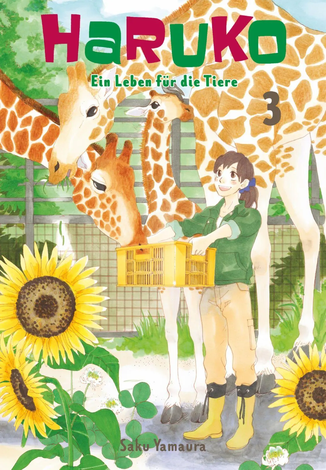 Cover: 9783551806413 | Haruko - Ein Leben für die Tiere 3 | Saku Yamaura | Taschenbuch | 2026