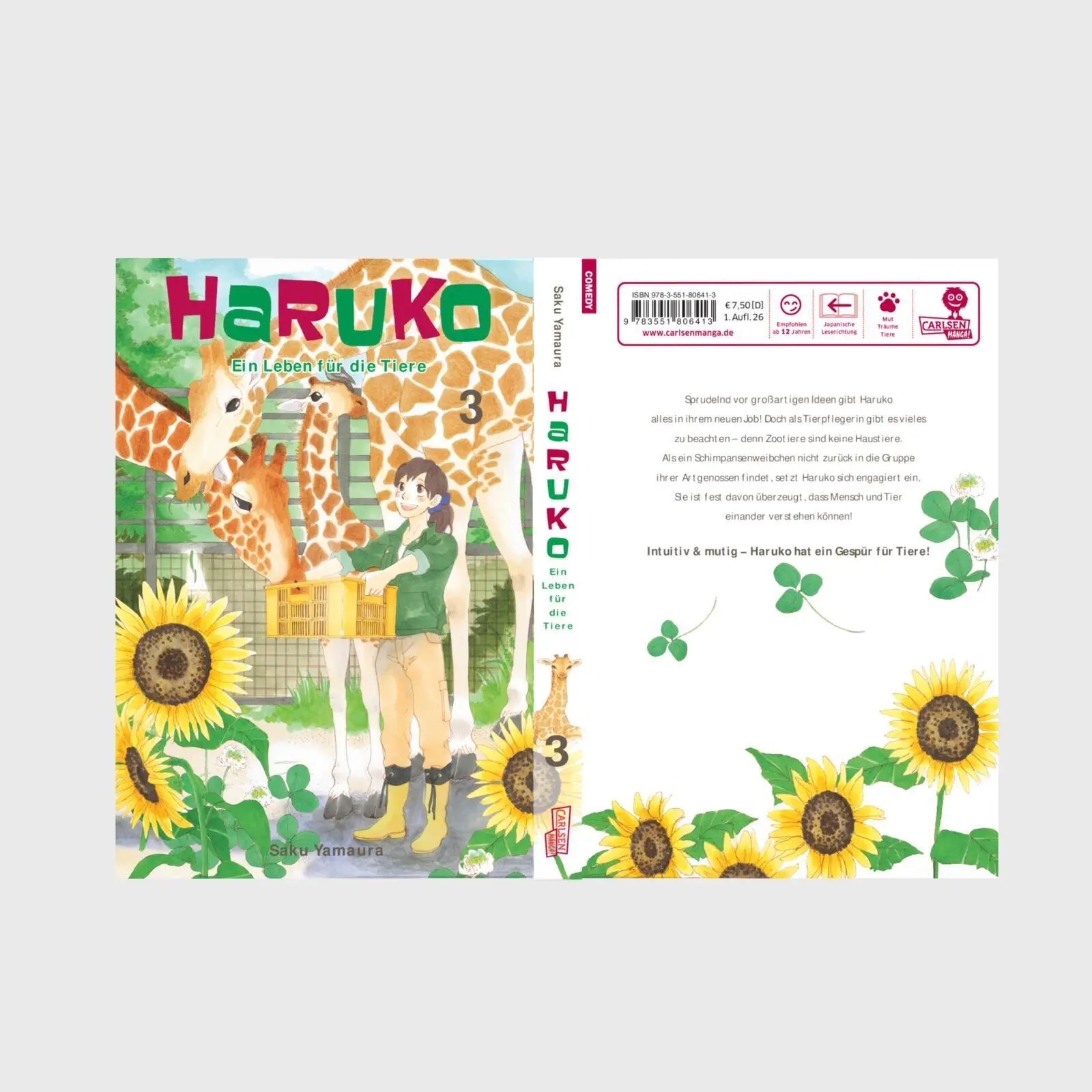 Bild: 9783551806413 | Haruko - Ein Leben für die Tiere 3 | Saku Yamaura | Taschenbuch | 2026