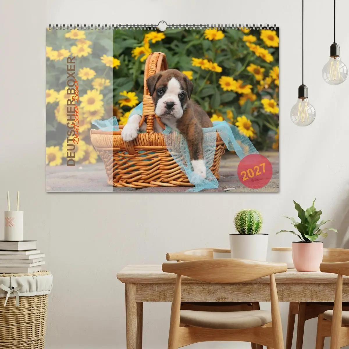 Bild: 9783594236413 | Deutscher Boxer 2027 (Wandkalender 2027 DIN A2 quer), CALVENDO...