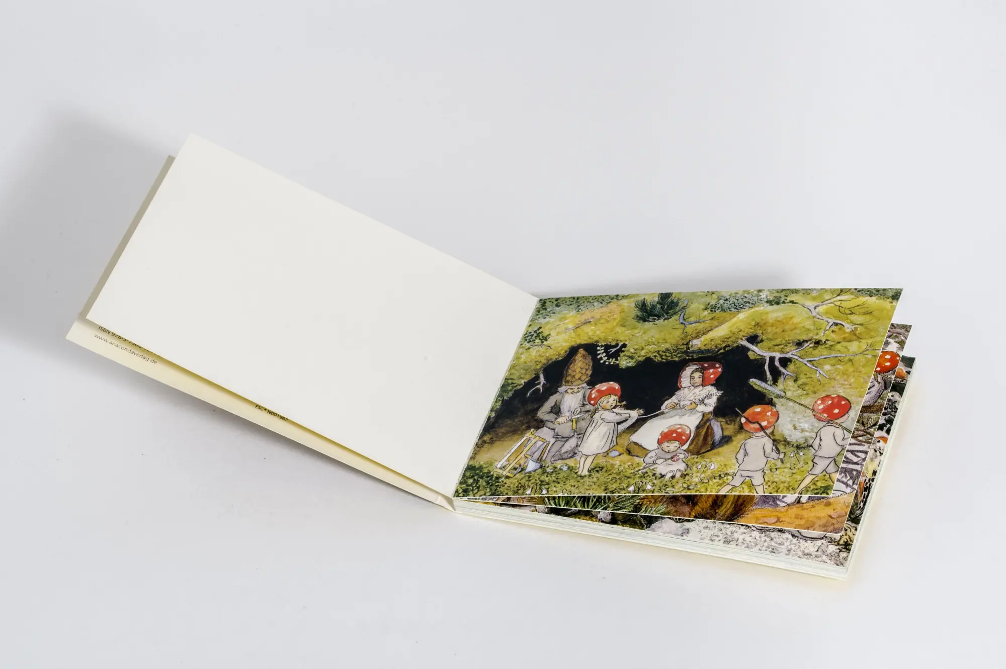 Bild: 9783730616413 | Postkarten-Set Wichtelkinder | 18 Kunstpostkarten | Elsa Beskow | Buch