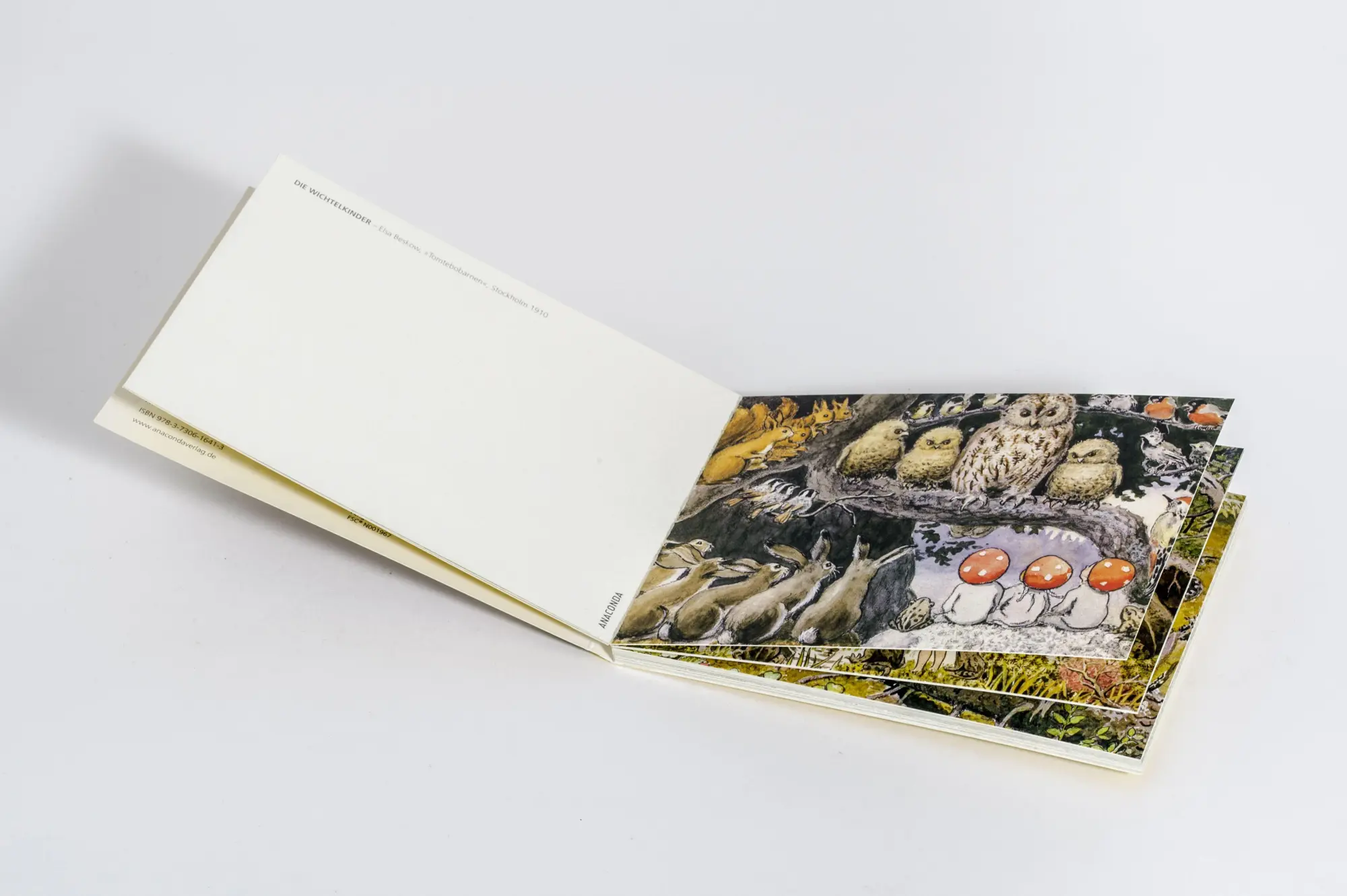 Bild: 9783730616413 | Postkarten-Set Wichtelkinder | 18 Kunstpostkarten | Elsa Beskow | Buch