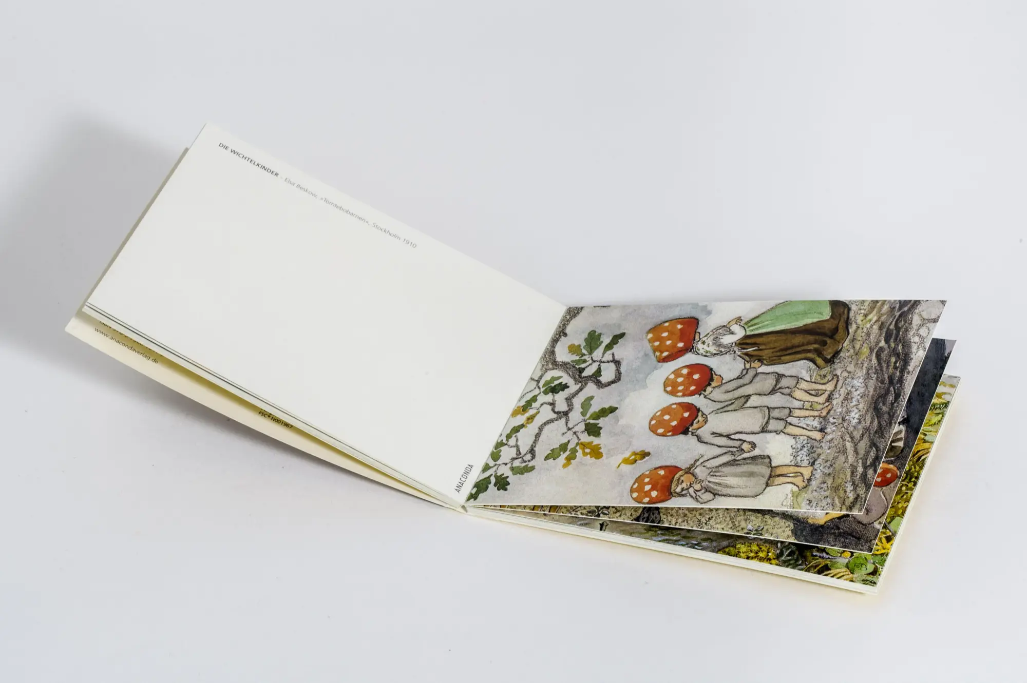 Bild: 9783730616413 | Postkarten-Set Wichtelkinder | 18 Kunstpostkarten | Elsa Beskow | Buch