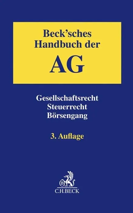 Cover: 9783406666513 | Beck'sches Handbuch der AG | Florian Drinhausen (u. a.) | Buch | XXVI