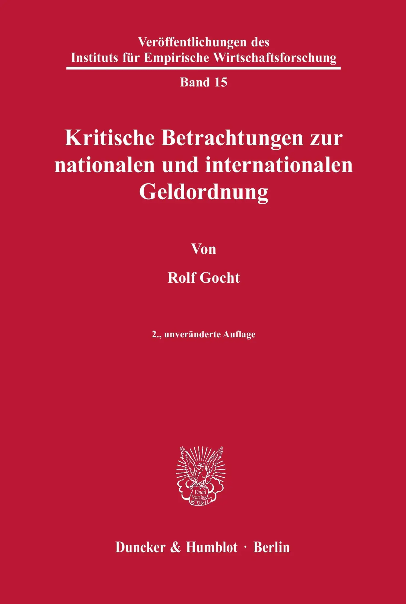 Cover: 9783428136513 | Kritische Betrachtungen zur nationalen und internationalen...