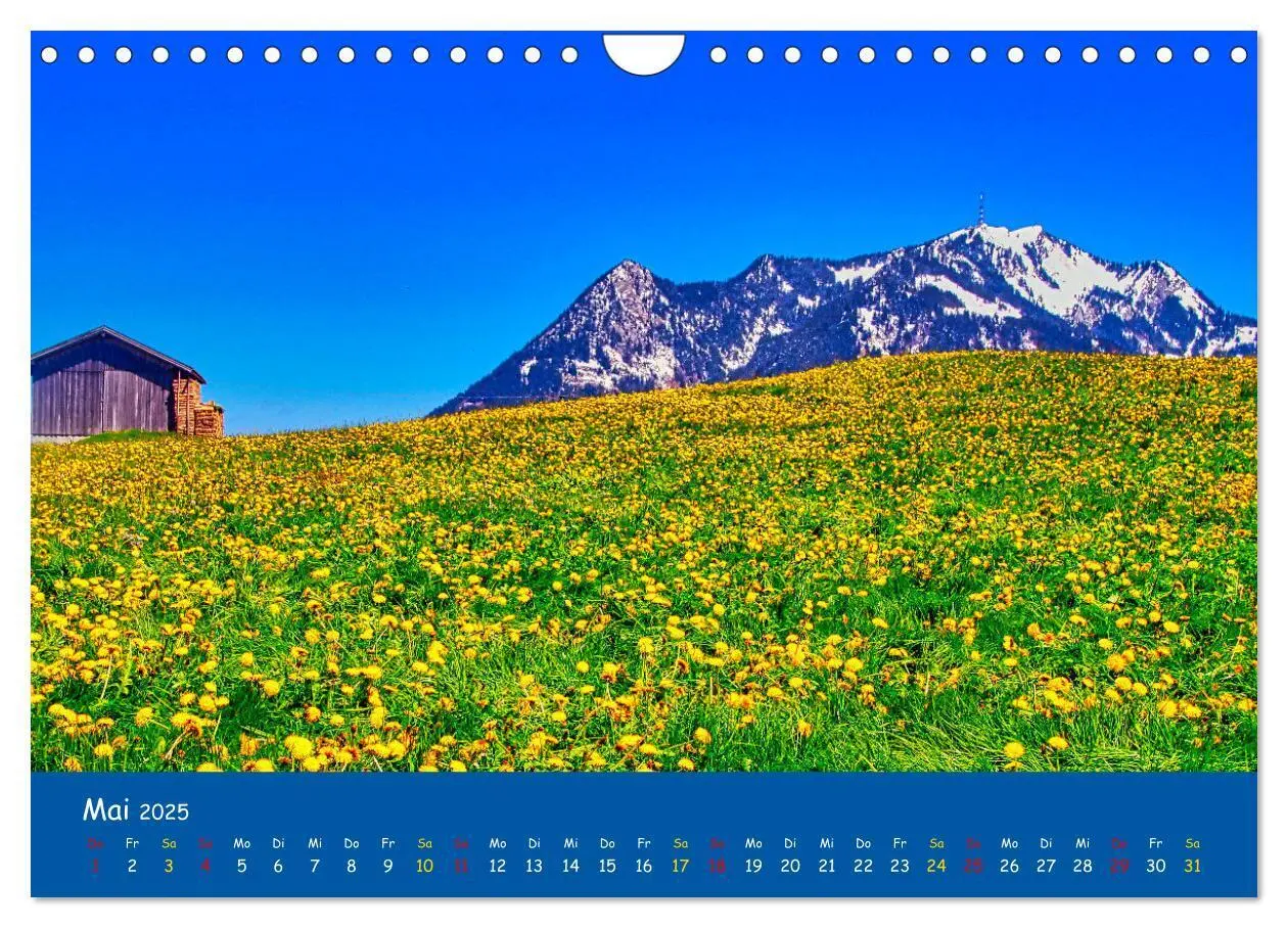 Bild: 9783435066513 | Allgäu Liebe (Wandkalender 2025 DIN A4 quer), CALVENDO Monatskalender