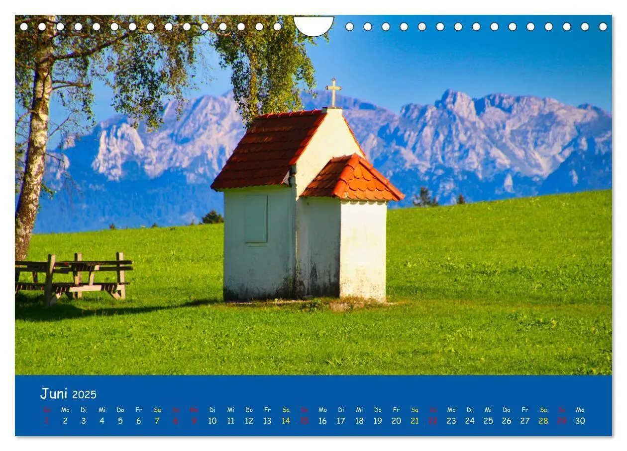 Bild: 9783435066513 | Allgäu Liebe (Wandkalender 2025 DIN A4 quer), CALVENDO Monatskalender