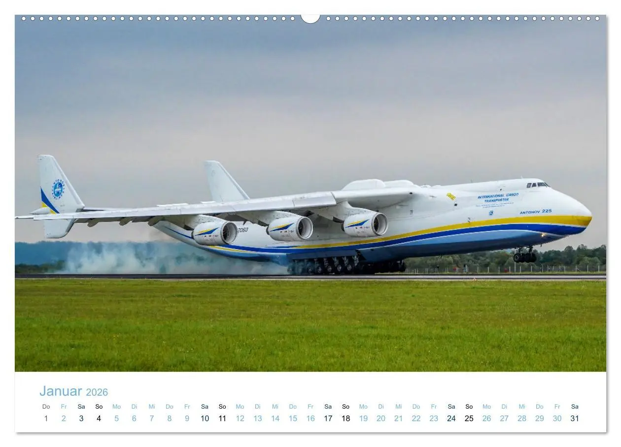 Bild: 9783457606513 | ANTONOV AN-225 "MRIJA" (Wandkalender 2026 DIN A2 quer), CALVENDO...