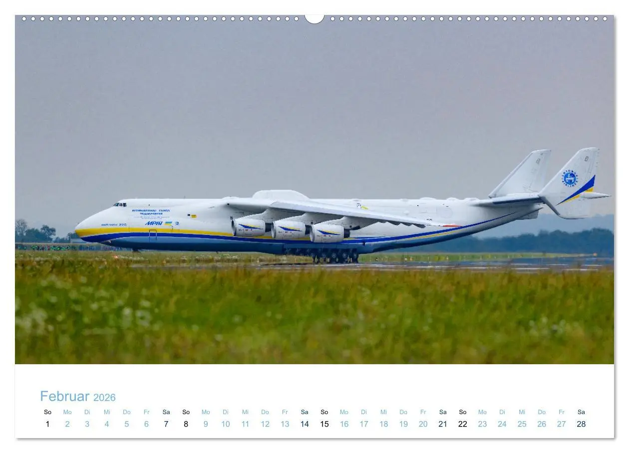 Bild: 9783457606513 | ANTONOV AN-225 "MRIJA" (Wandkalender 2026 DIN A2 quer), CALVENDO...