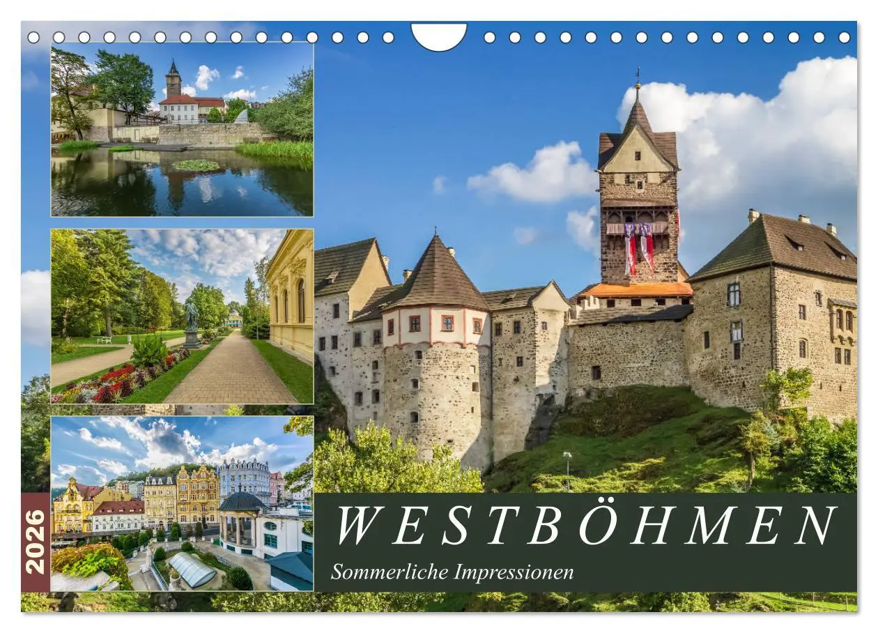 Cover: 9783457846513 | WESTBÖHMEN Sommerliche Impressionen (Wandkalender 2026 DIN A4...