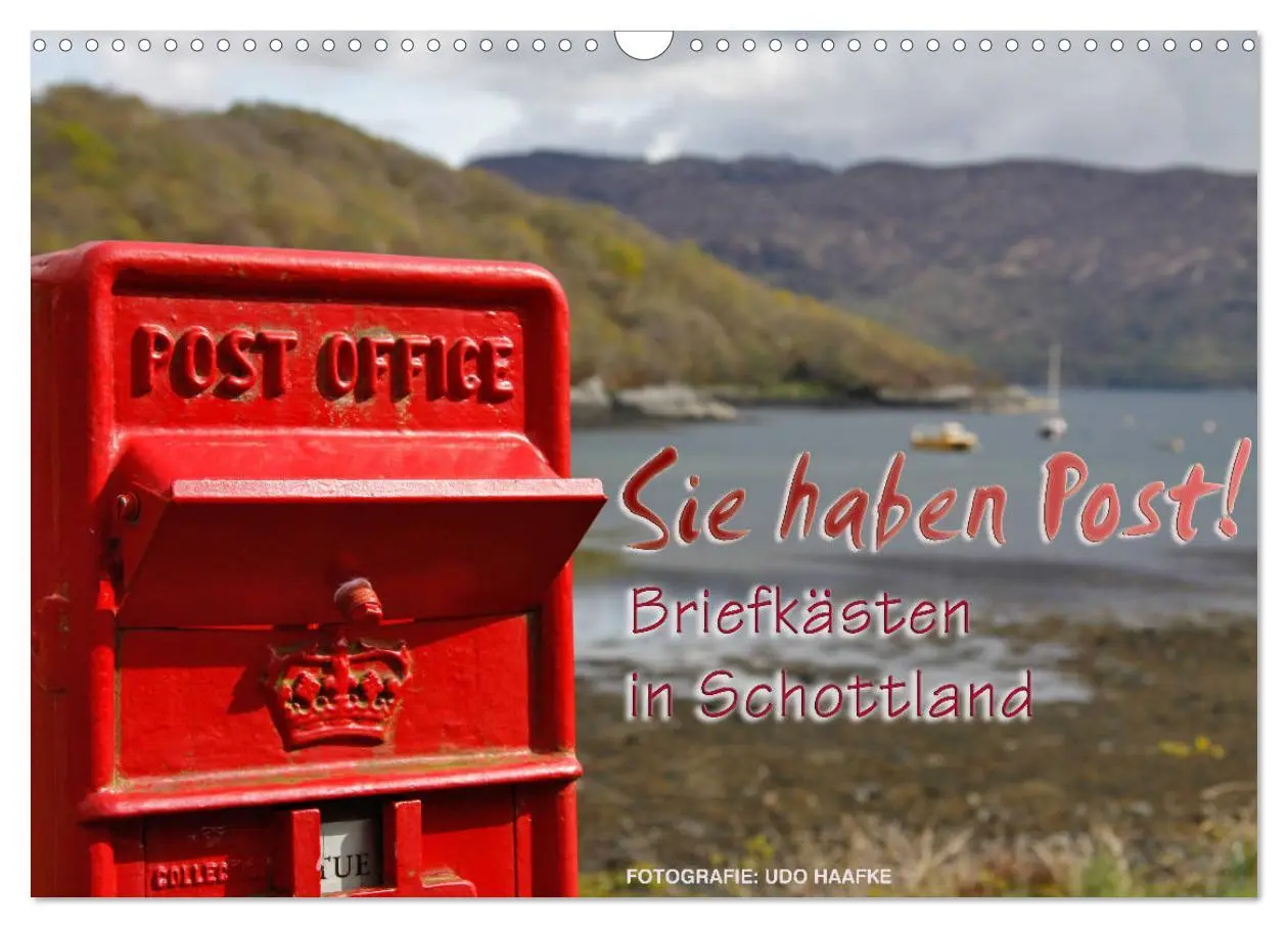 Cover: 9783457916513 | Sie haben Post - Briefkästen in Schottland (Wandkalender 2026 DIN...