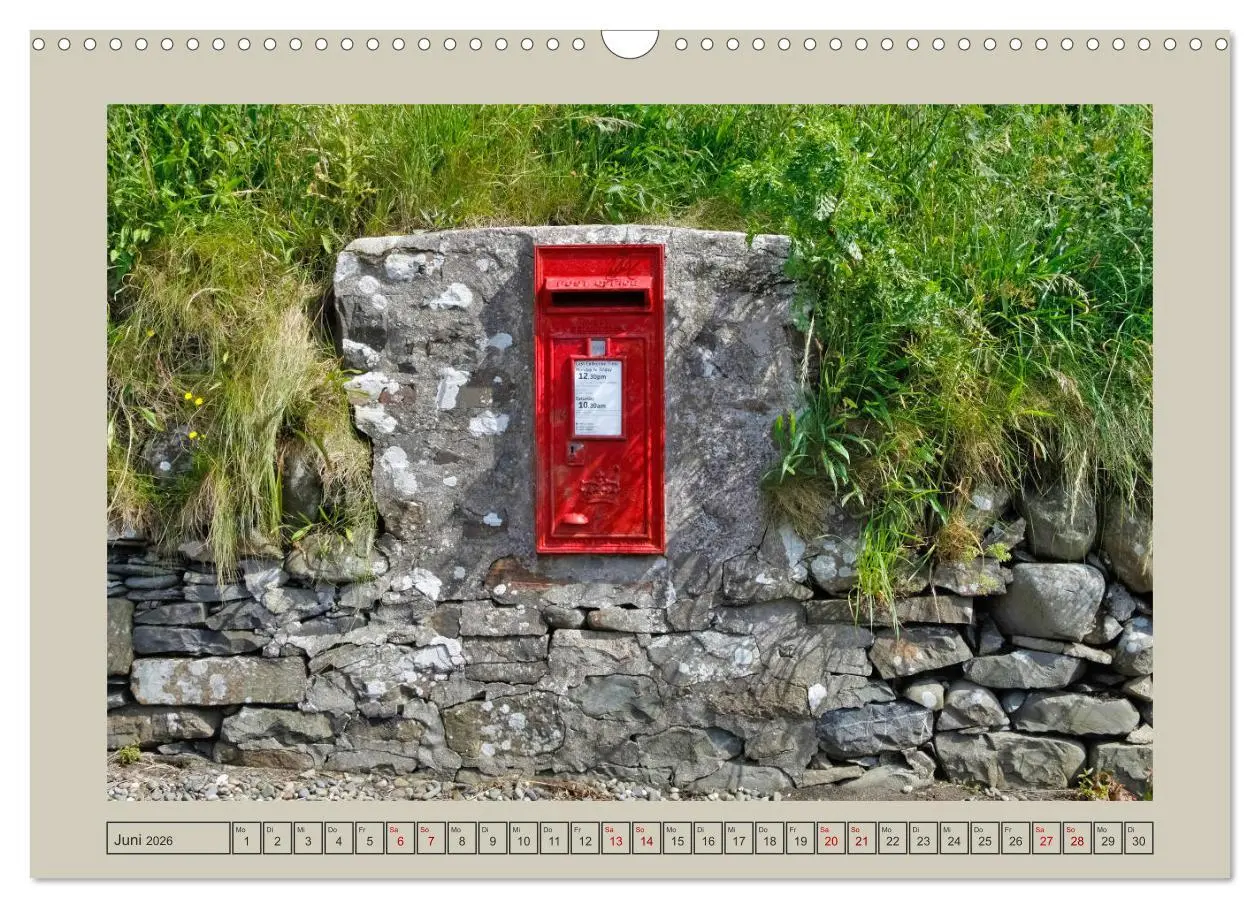 Bild: 9783457916513 | Sie haben Post - Briefkästen in Schottland (Wandkalender 2026 DIN...
