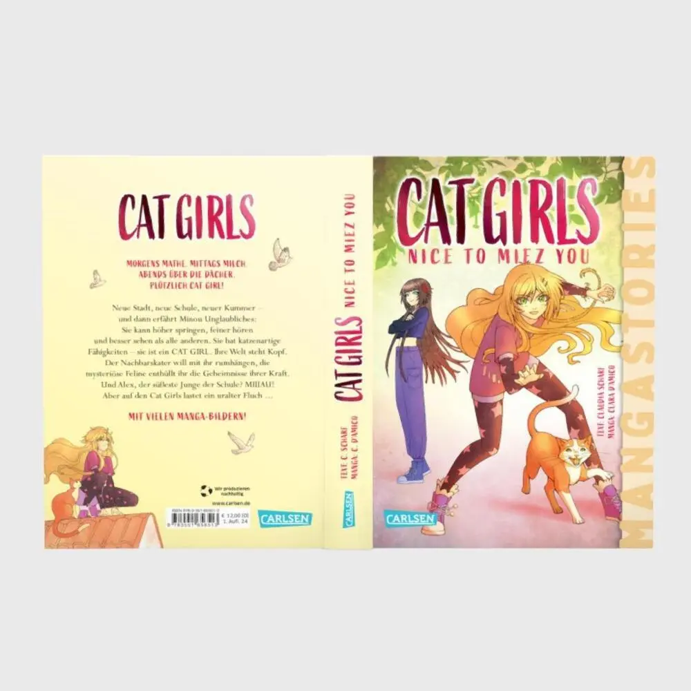 Bild: 9783551656513 | CAT GIRLS Band 1 - Nice to miez you | Claudia Scharf | Buch | 256 S.