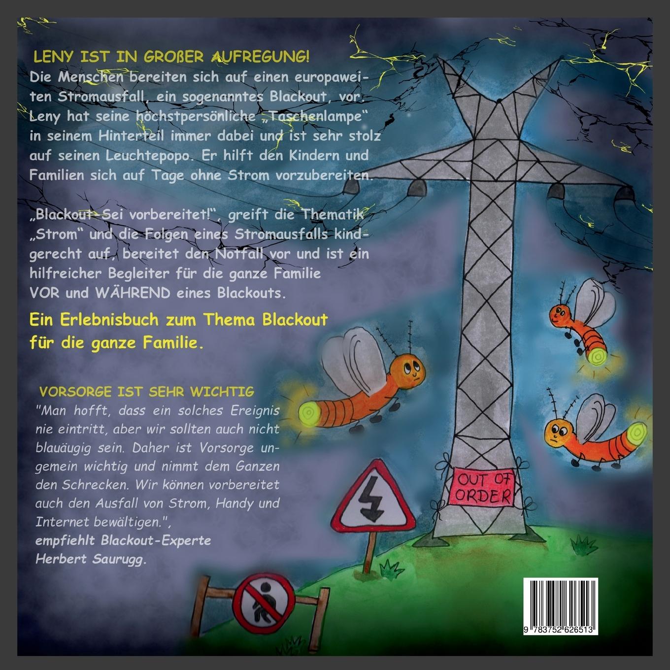 Rückseite: 9783752626513 | Blackout - Sei vorbereitet! | Erlebnisbuch für Familien | Herleth