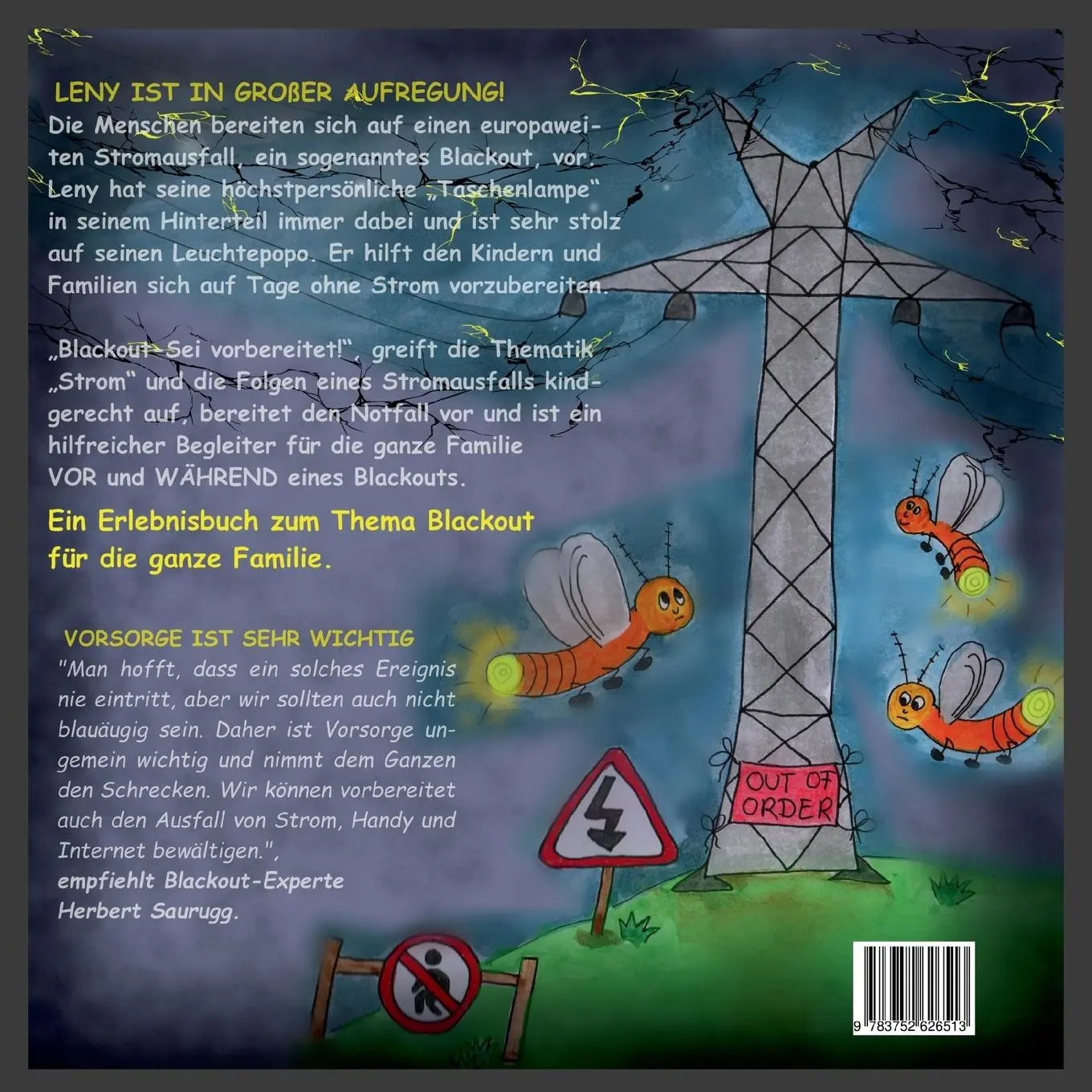 Rückseite: 9783752626513 | Blackout - Sei vorbereitet! | Erlebnisbuch für Familien | Herleth