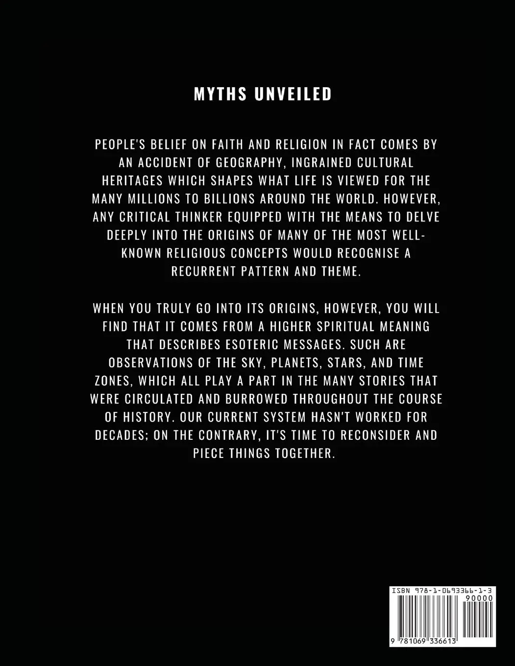 Rückseite: 9781069336613 | Myths Unveiled | Malik Bade | Taschenbuch | Englisch | 2025