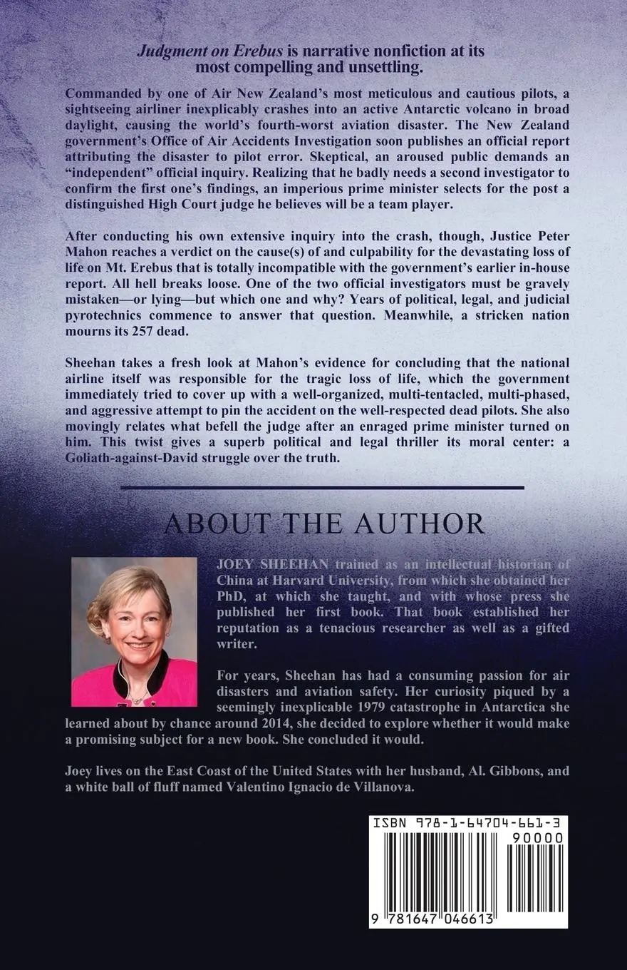Rückseite: 9781647046613 | Judgment on Erebus | Joey Sheehan | Taschenbuch | Englisch | 2024