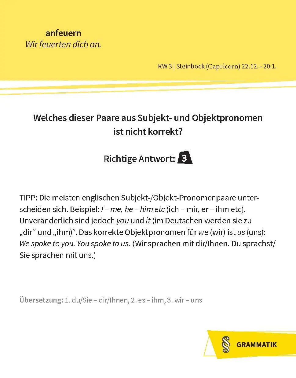 Bild: 9783125636613 | Langenscheidt Sprachkalender Englisch A Quiz a Day 2026 | Kalender