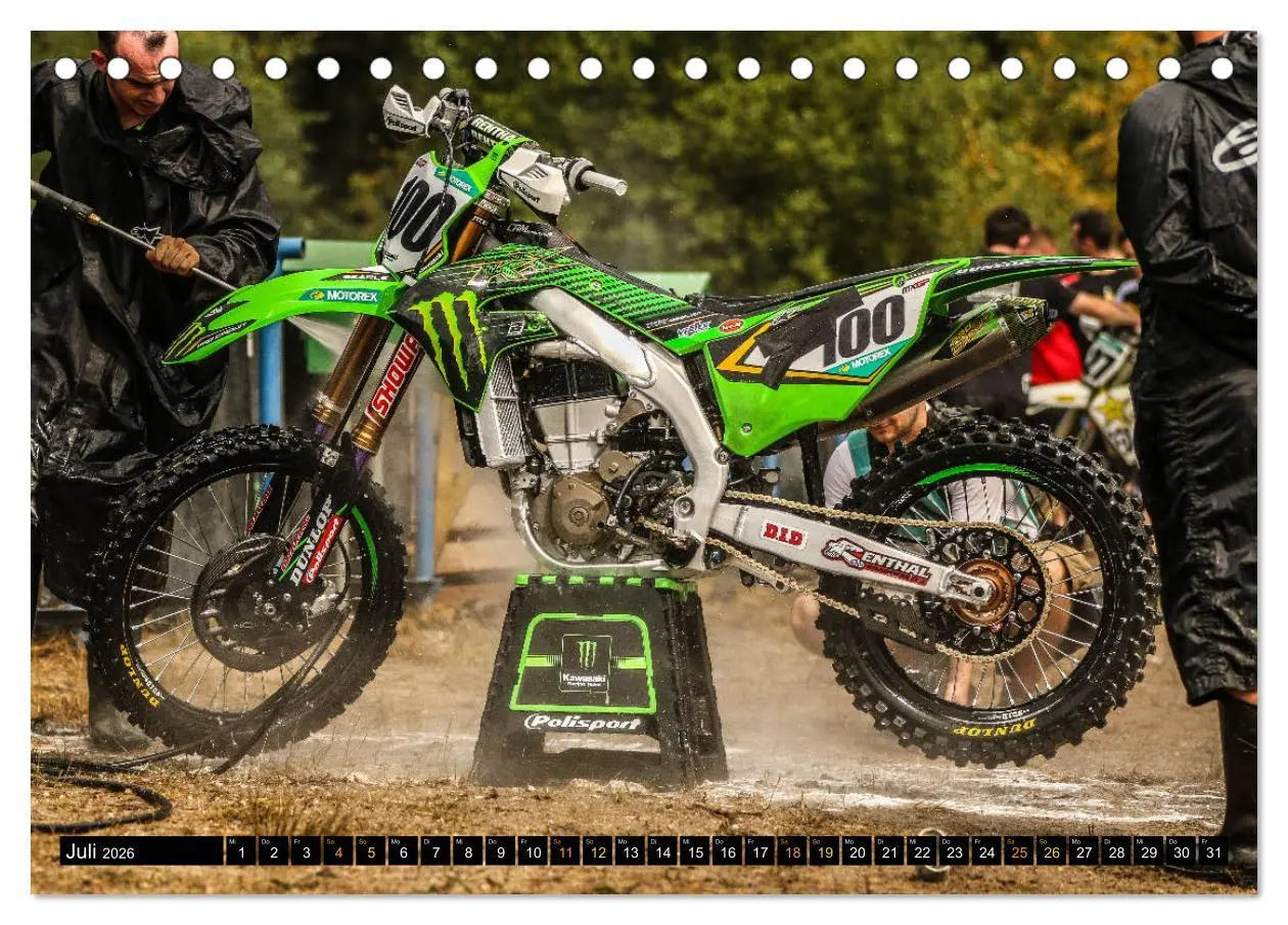 Bild: 9783457766613 | Dirtbikes 2026 (Tischkalender 2026 DIN A5 quer), CALVENDO...