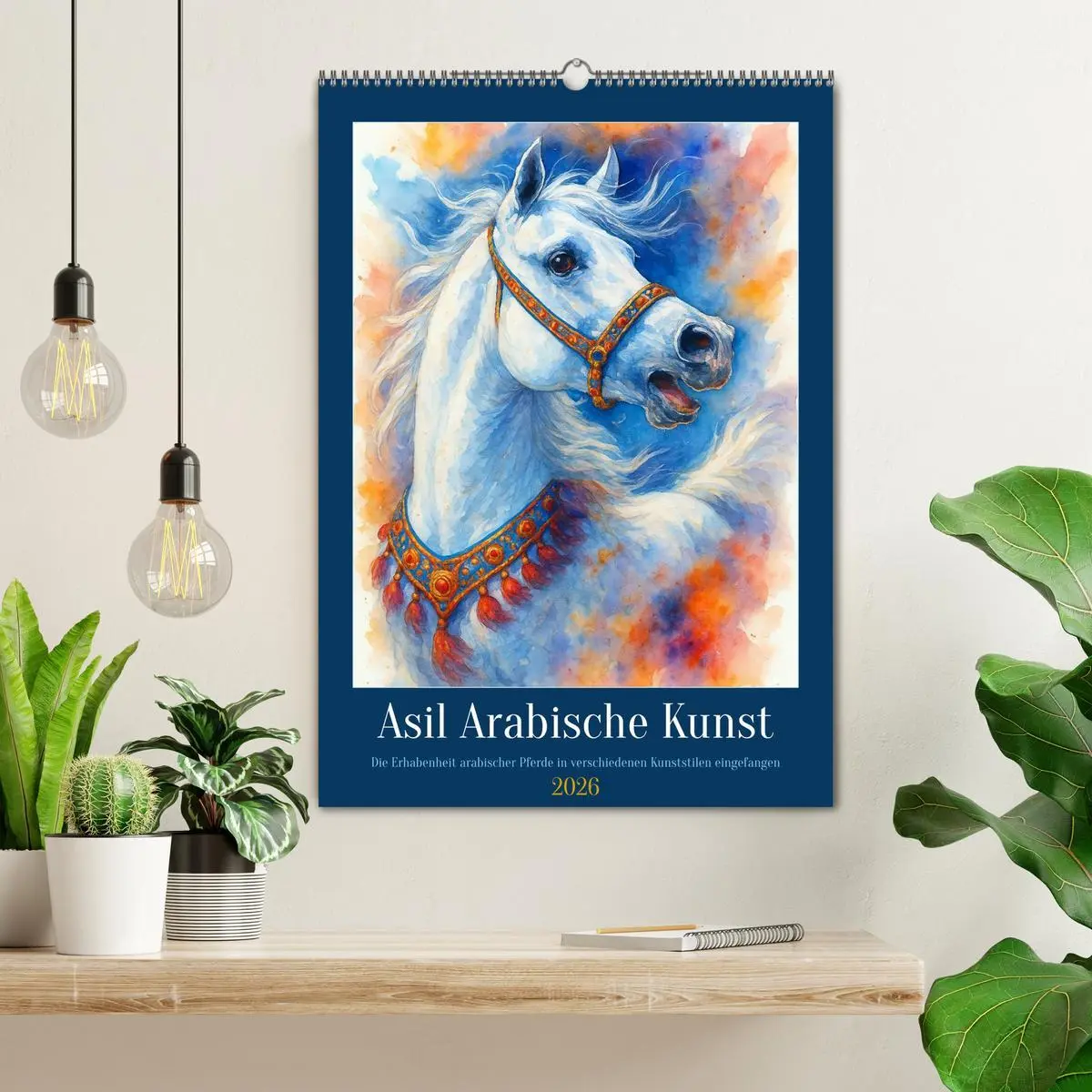 Bild: 9783516616613 | Asil Arabische Kunst (Wandkalender 2026 DIN A2 hoch), CALVENDO...