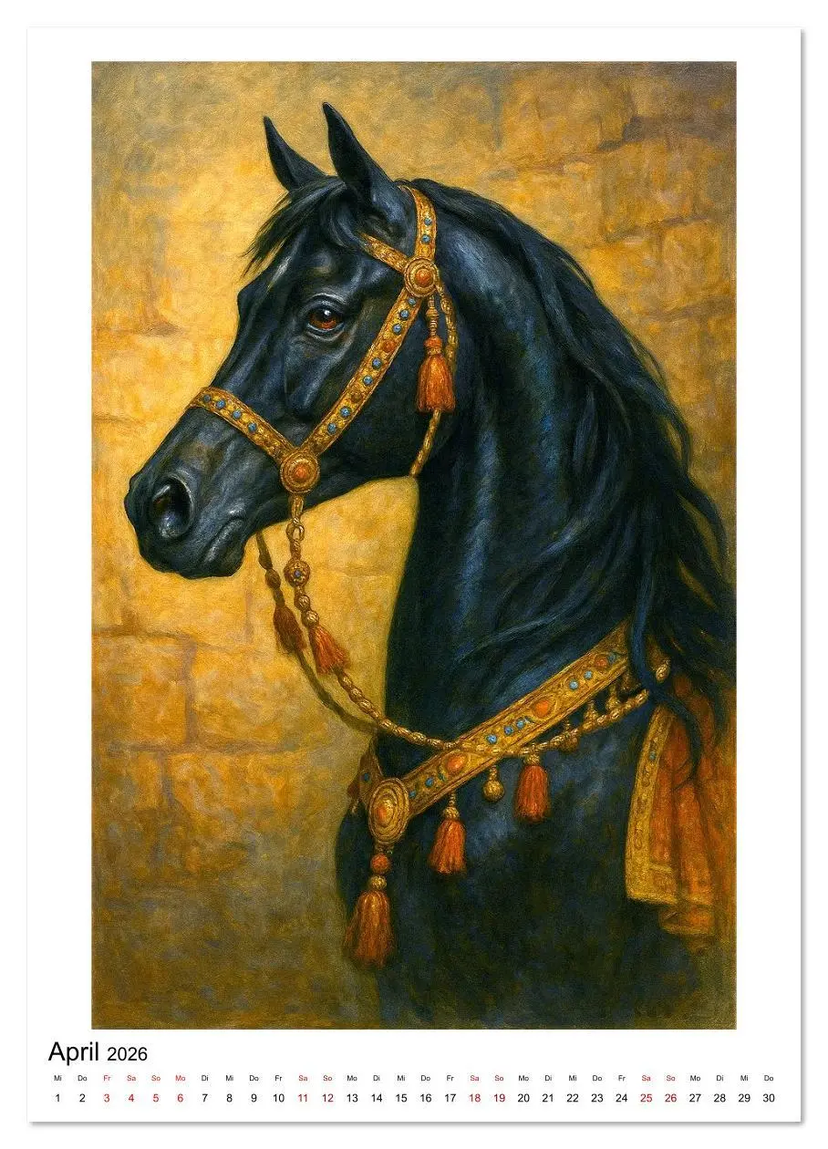 Bild: 9783516616613 | Asil Arabische Kunst (Wandkalender 2026 DIN A2 hoch), CALVENDO...