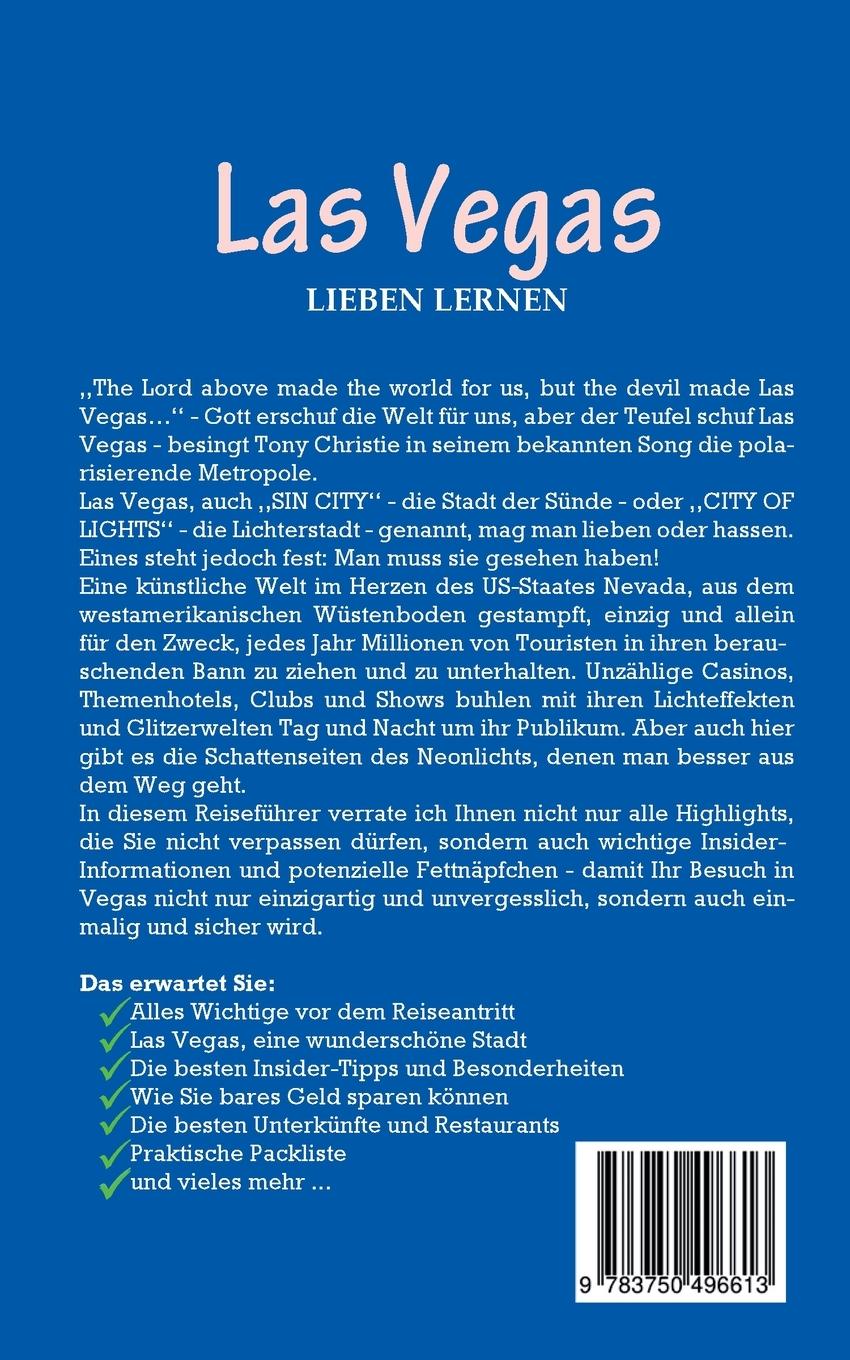 Rückseite: 9783750496613 | Las Vegas lieben lernen: Der perfekte Reiseführer für einen...