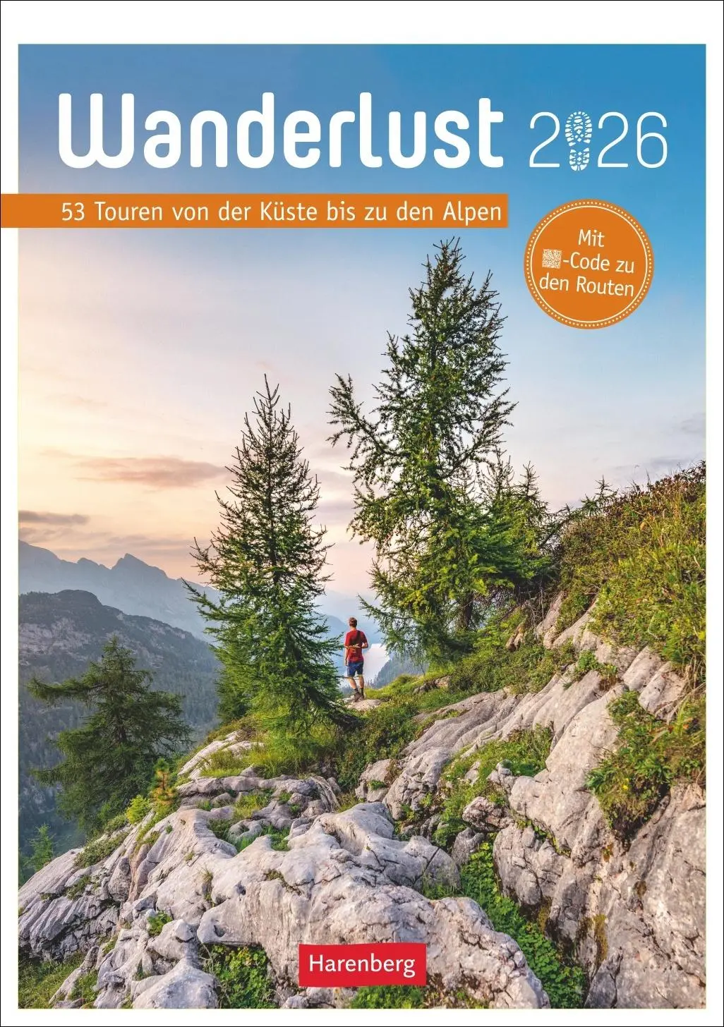 Cover: 9783840036613 | Wanderlust Wochen-Kulturkalender 2026 - 53 Touren von Sylt bis zu...