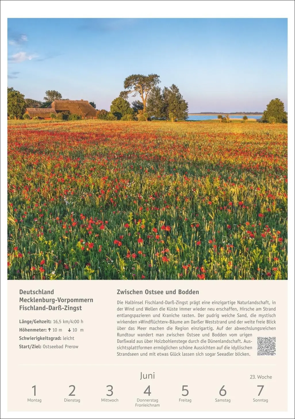 Bild: 9783840036613 | Wanderlust Wochen-Kulturkalender 2026 - 53 Touren von Sylt bis zu...