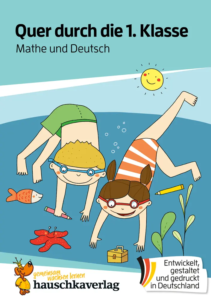 Cover: 9783881006613 | Quer durch die 1. Klasse, Mathe und Deutsch - Übungsblock | Guckel