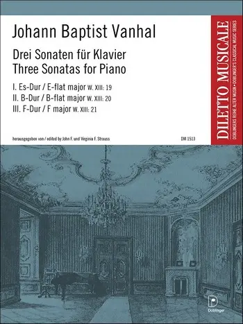 3 Sonaten für Klavier