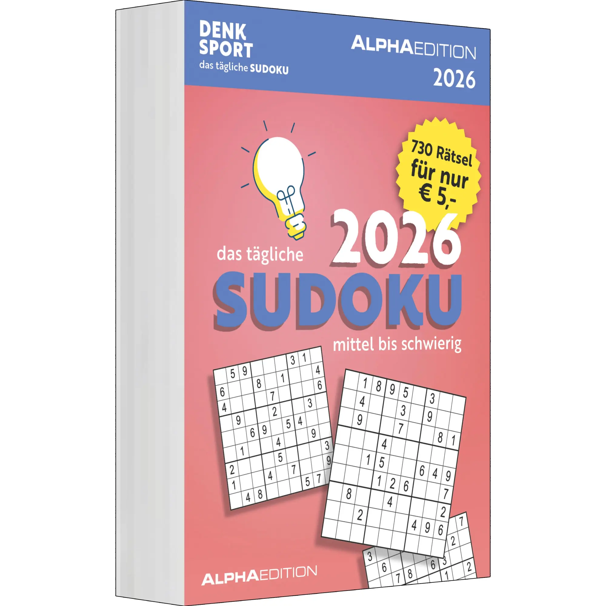 Cover: 4069095006713 | Das tägliche Sudoku 2026 - Tagesabreißkalender -14,8x21,0 -...