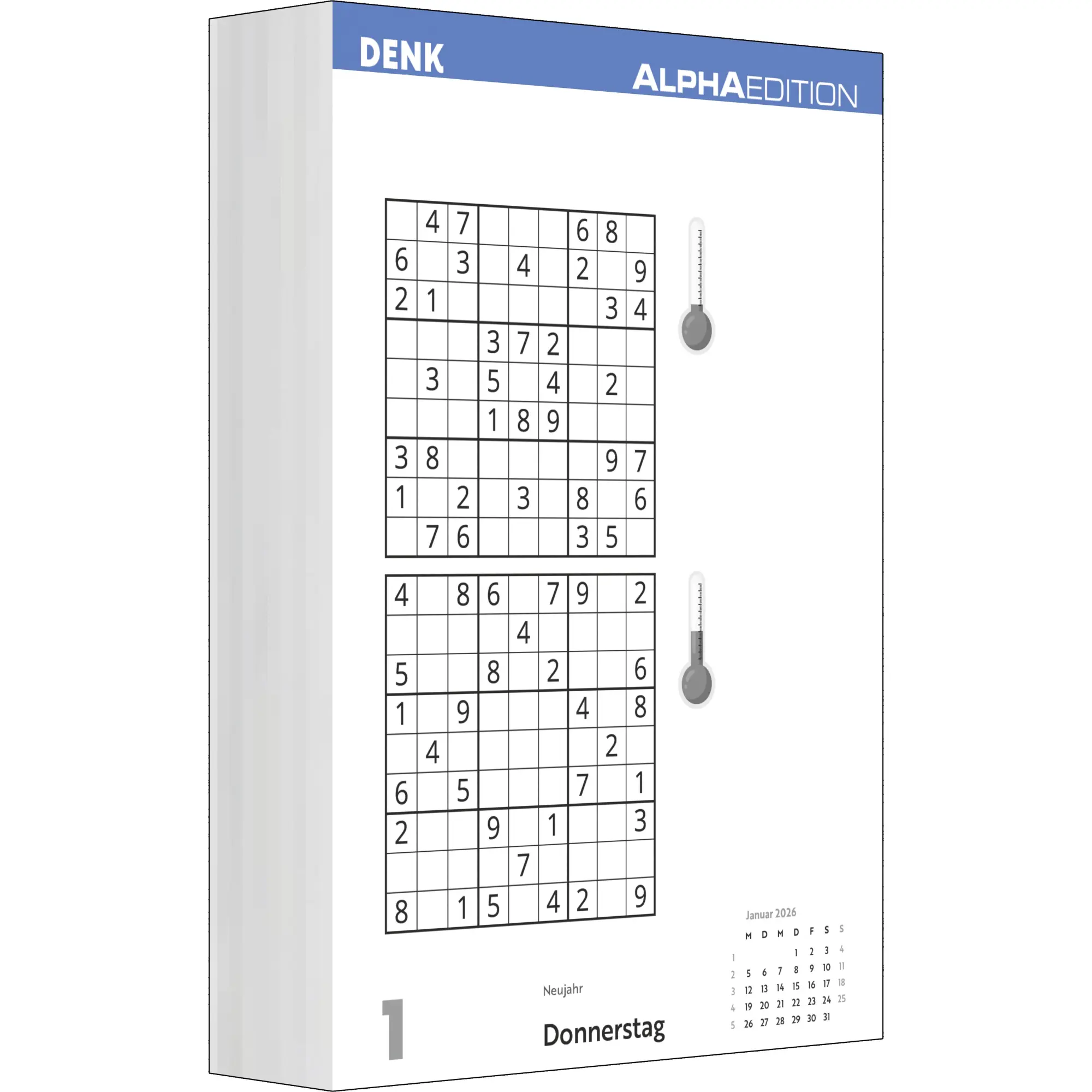 Bild: 4069095006713 | Das tägliche Sudoku 2026 - Tagesabreißkalender -14,8x21,0 -...