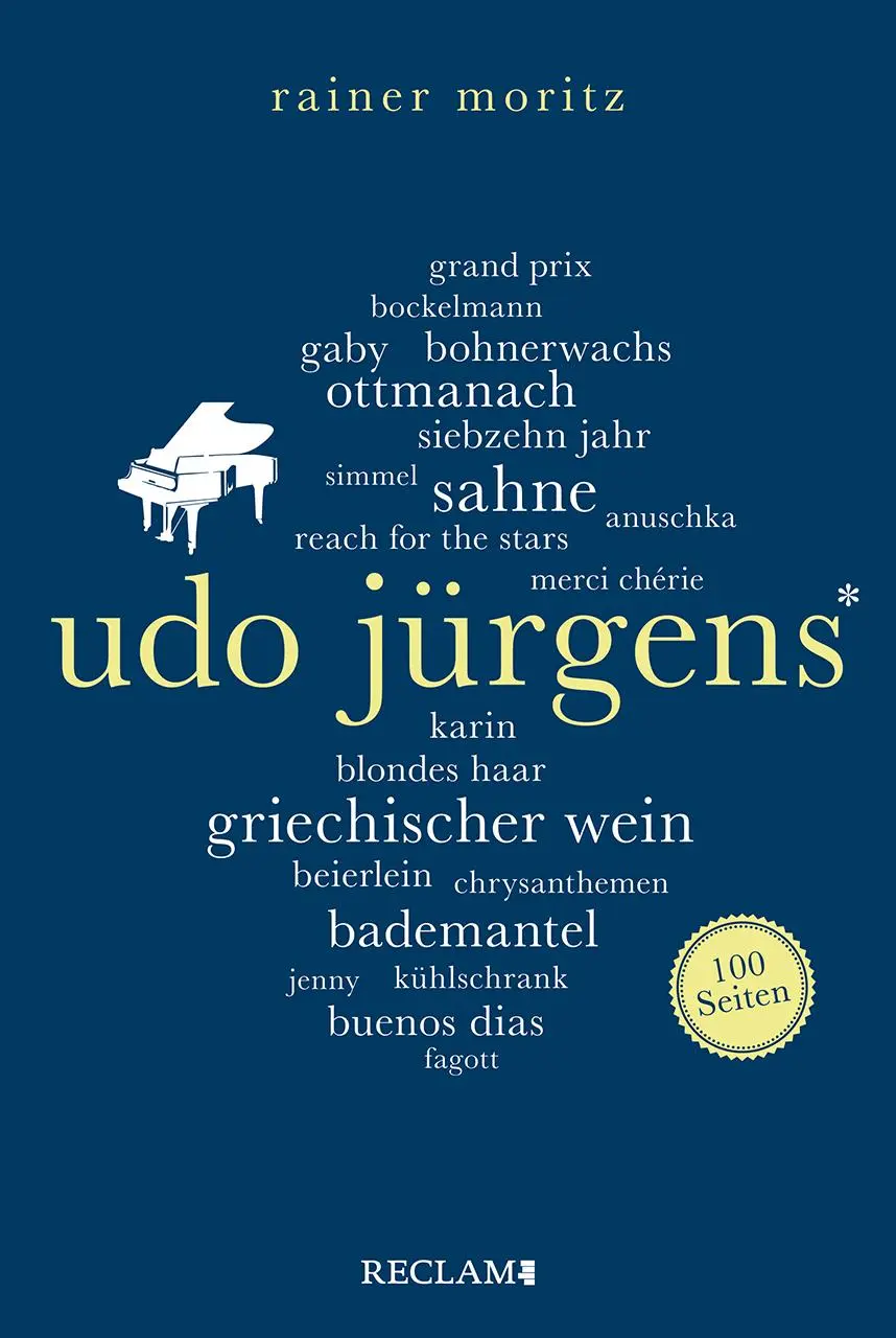 Cover: 9783150206713 | Udo Jürgens. 100 Seiten | Rainer Moritz | Taschenbuch | Broschiert