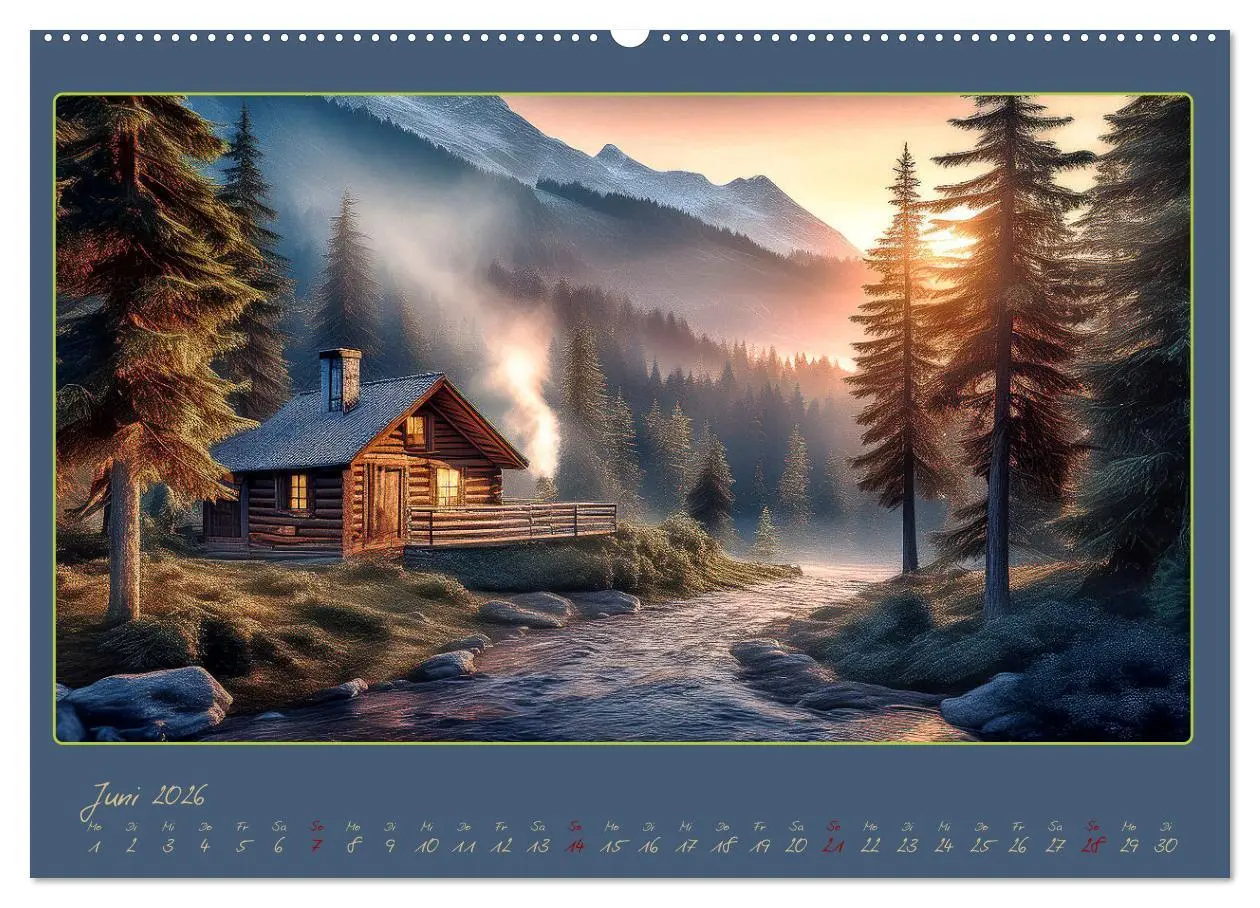 Bild: 9783457376713 | Landschaft romantisch gesehen (Wandkalender 2026 DIN A2 quer),...