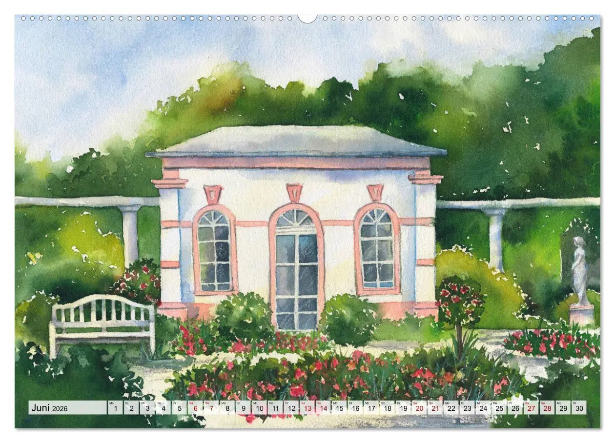 Bild: 9783457686713 | Frankfurt in Aquarell (hochwertiger Premium Wandkalender 2026 DIN...