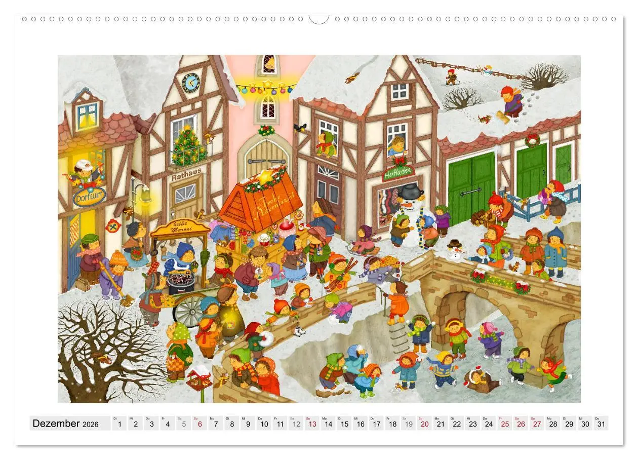 Bild: 9783457756713 | Meine kleine Wimmelwelt (hochwertiger Premium Wandkalender 2026 DIN...