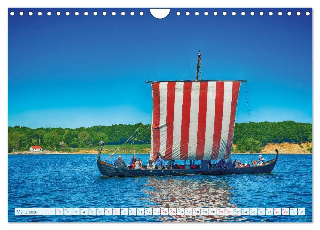 Bild: 9783457826713 | Flensburg Fjord (Wandkalender 2026 DIN A4 quer), CALVENDO...